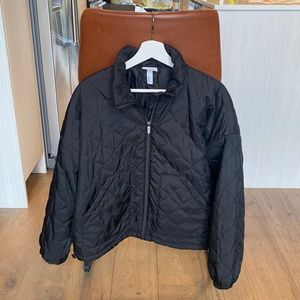 Zella quilted bomber jacket